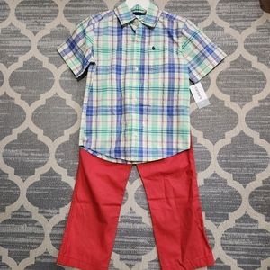 NEW CARTER'S TODDLER BOY 2-PC SETS 5T